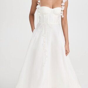 Zimmermann Wonderland Corset Midi-Dress Size 1 (US 4-6)